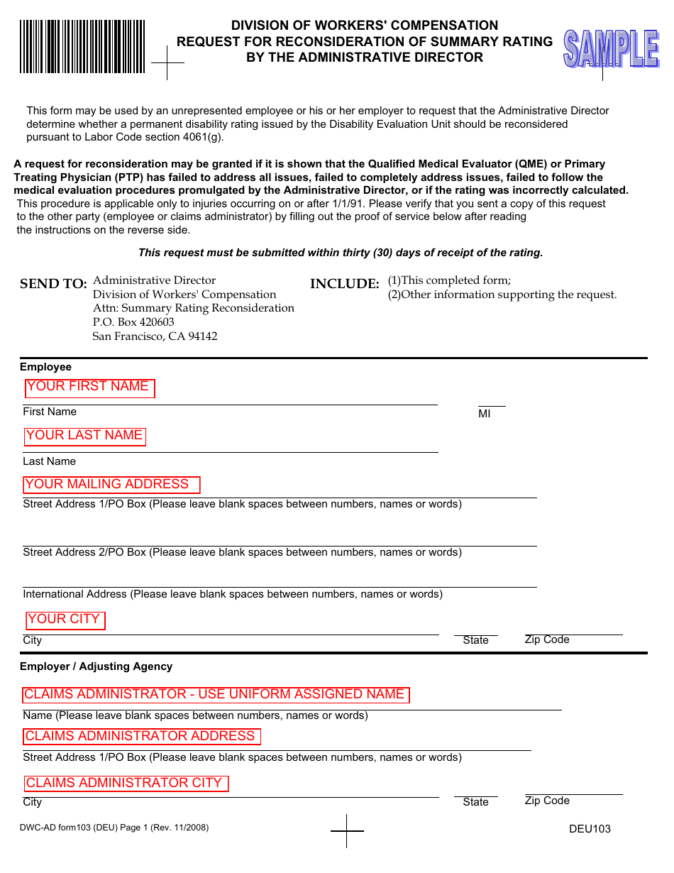 Form IA3 Information  Assistance Unit Guide - How to Object to Your Summary Rating - California, Page 4