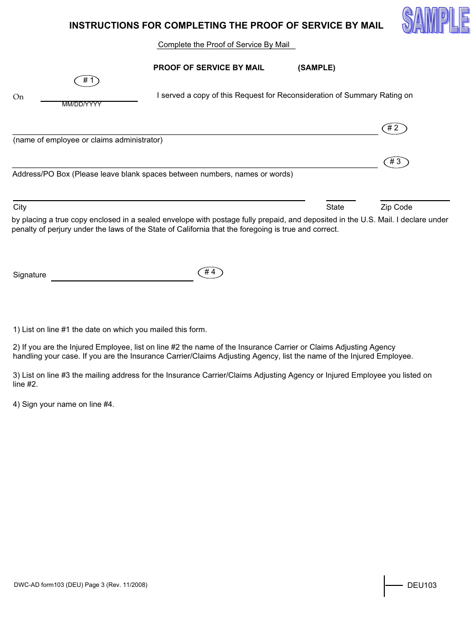 Form IA3 Information  Assistance Unit Guide - How to Object to Your Summary Rating - California, Page 6