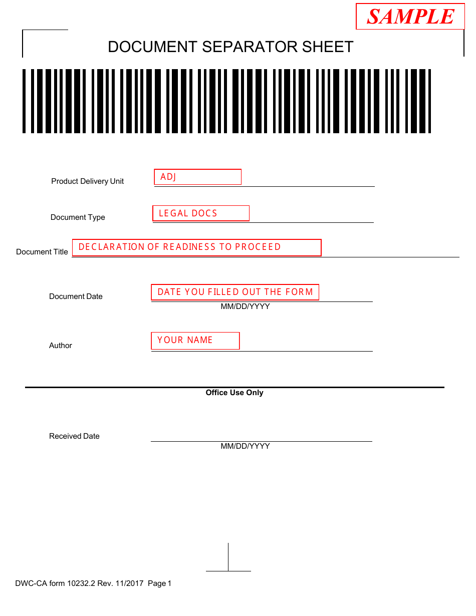 Form IA5 Information  Assistance Unit Guide - How to File a Declaration of Readiness to Proceed - California, Page 8