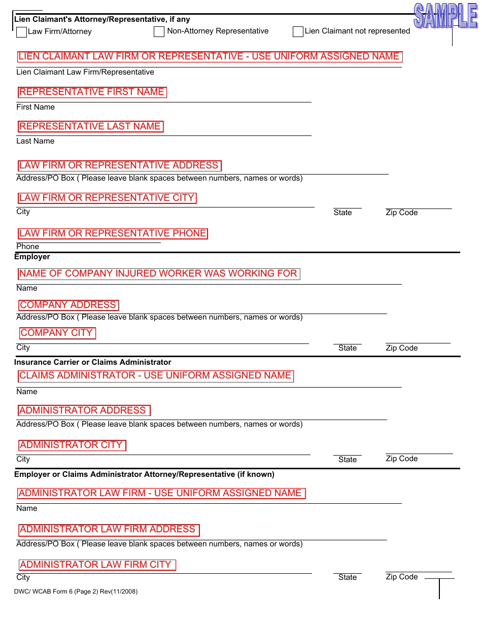 Form IA10 Information  Assistance Unit Guide - How to File a Lien - California, Page 10