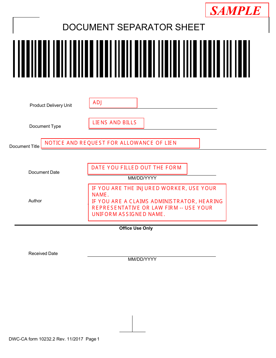 Form IA10 Information  Assistance Unit Guide - How to File a Lien - California, Page 8