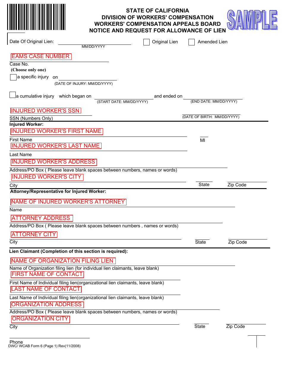 Form IA10 Information  Assistance Unit Guide - How to File a Lien - California, Page 9