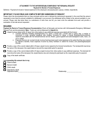Unforeseeable Emergency Withdrawal Request Form - Nc 457 Plan - North Carolina, Page 14