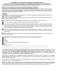 Unforeseeable Emergency Withdrawal Request Form - Nc 457 Plan - North Carolina, Page 16