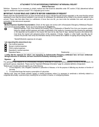 Unforeseeable Emergency Withdrawal Request Form - Nc 457 Plan - North Carolina, Page 9