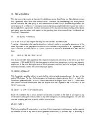 Mutual Nondisclosure and Confidentiality Agreement - Michigan, Page 6