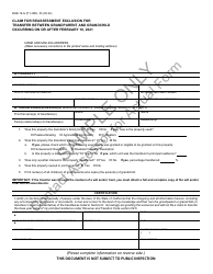 Document preview: Form BOE-19-G Claim for Reassessment Exclusion for Transfer Between Grandparent and Grandchild Occurring on or After February 16, 2021 - Sample - California
