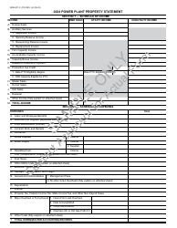 Form BOE-571-C Power Plant Property Statement - Sample - California, Page 3