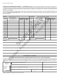 Form BOE-571-R Apartment House Property Statement - Sample - California, Page 2