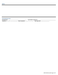Form CDPH8703 B Acute Hepatitis B Case Report Form - California, Page 5