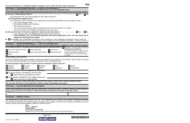 Form DL410 FO California Driver License Renewal by Mail Eligibility Information - California, Page 3