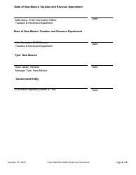 Memorandum of Understanding - New Mexico, Page 6