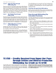 Instructions for Form TC-65 Utah Partnership/Limited Liability Partnership/Limited Liability Company Return of Income - Utah, Page 24