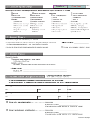 Form TC-69C Notice of Change for a Business and/or Tax Account - Utah, Page 2