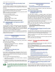 Instructions for Form TC-40 Utah Individual Income Tax - Utah, Page 27