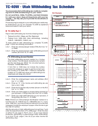 Instructions for Form TC-40 Utah Individual Income Tax - Utah, Page 30