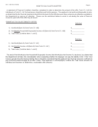 Form RV-F0200501 Offer in Compromise Application - Tennessee, Page 4