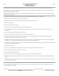 Form RV-F0200501 Offer in Compromise Application - Tennessee, Page 6