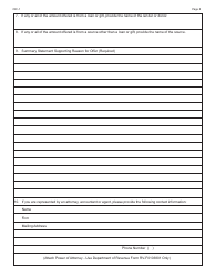 Form RV-F0200501 Offer in Compromise Application - Tennessee, Page 8