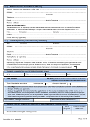 Form SRG2119 Application for Initial Accreditation or Variation to Accreditation as an Assessor of Language Proficiency in English Under UK Aircrew Regulation Part-Fcl.055 and Amc1 Fcl.055(N) - United Kingdom, Page 2