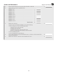 Instructions for IRS Form 1040 Schedule 8812 Credits for Qualifying Children and Other Dependents, Page 4