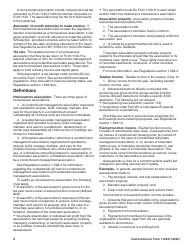 Instructions for IRS Form 1120-H U.S. Income Tax Return for Homeowners Associations, Page 2