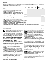 Instructions for IRS Form 4255 Recapture of Investment Credit, Page 3