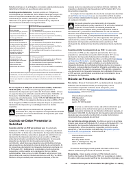 Instrucciones para IRS Formulario W-7 (SP) Solicitud De Numero De Identificacion Personal Del Contribuyente Del Servicio De Impuestos Internos (Spanish), Page 6