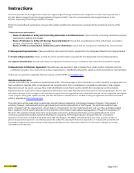 Election-Supporting Technology Manufacturer Registration Application, Page 5