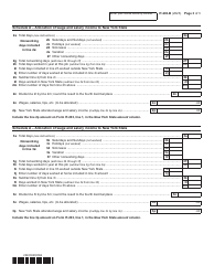 Form IT-203-B Nonresident and Part-Year Resident Income Allocation and College Tuition Itemized Deduction Worksheet - New York, Page 3