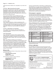 Instructions for Form IT-203-X Amended Nonresident and Part-Year Resident Income Tax Return - New York, Page 4