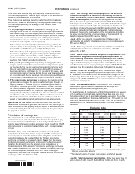 Form Y-206 Yonkers Nonresident Fiduciary Earnings Tax Return - New York, Page 2