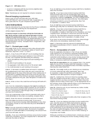 Instructions for Form DTF-624 Claim for Low-Income Housing Credit - New York, Page 2
