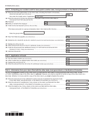 Form IT-112-R New York State Resident Credit - New York, Page 2