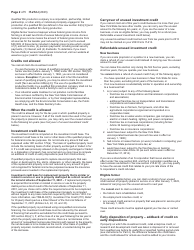Instructions for Form IT-212 Investment Credit - New York, Page 2