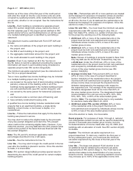 Instructions for Form DTF-625 Low-Income Housing Credit Allocation and Certification - New York, Page 6