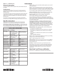 Form DTF-630 Claim for Green Building Credit - New York, Page 2