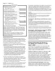 Instructions for Form IT-606 Claim for Qeze Credit for Real Property Taxes - New York, Page 6
