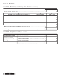 Form IT-640 Start-Up Ny Telecommunication Services Excise Tax Credit - New York, Page 2