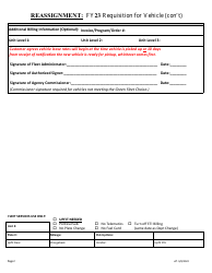 Reassignment - Requisition for Vehicle - Minnesota, Page 2
