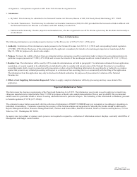 ATF Form 5320.24 Description of Firearm and Information on Request for Demonstration, Page 3