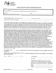 Application for Public Defender Services - Fulton County, Georgia (United States), Page 2