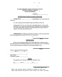 Application for Public Defender Services - Fulton County, Georgia (United States), Page 3