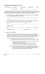 Permit Application for Food Service Establishments and Mobile/Extended Food Service Base of Operations - Georgia (United States), Page 4