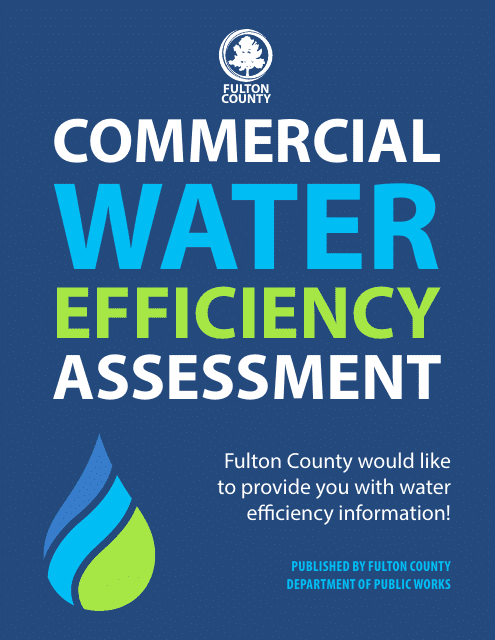 Commercial Water Use Assessment - Fulton County, Georgia (United States) Download Pdf
