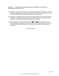 Contractor&#039;s Certification on Compliance With National Defense Authorization Act (Ndaa), Page 4
