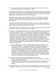 Contractor&#039;s Certification on Compliance With National Defense Authorization Act (Ndaa), Page 6