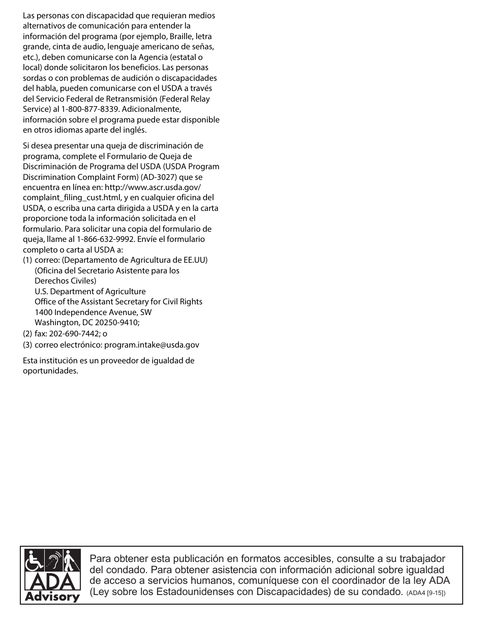 Formulario DHS-3360-SPA Transferencia Electronica De Fondos Para Beneficios De Dwp, Mfip, Ga, Msa O Rca - Minnesota (Spanish), Page 4
