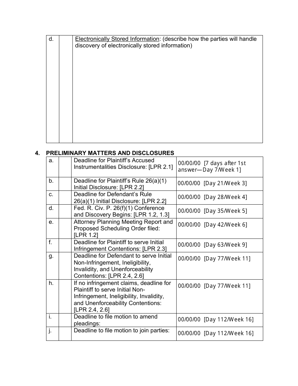 Attorney Planning Meeting Report - Patent Case - Utah, Page 6