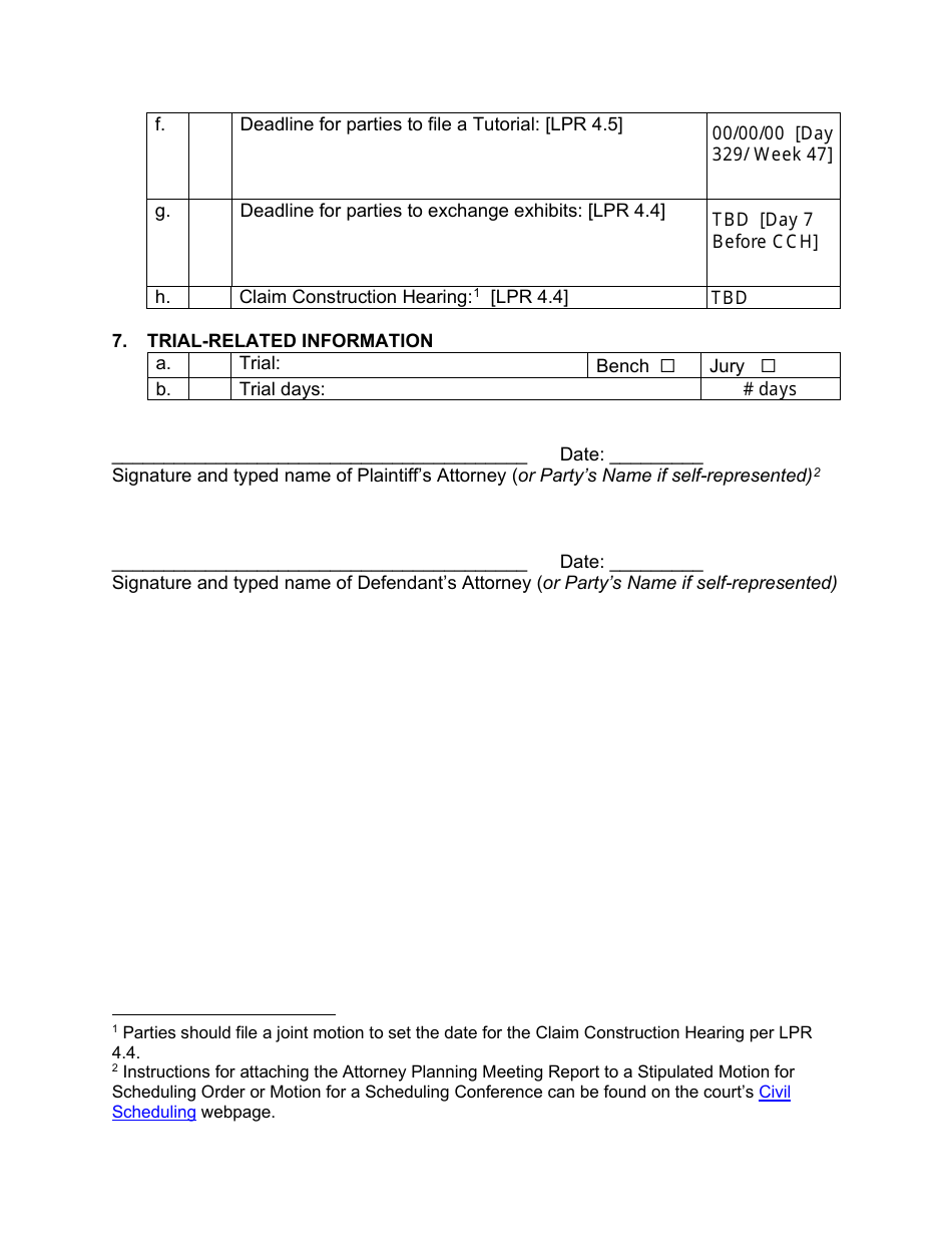 Attorney Planning Meeting Report - Patent Case - Utah, Page 8